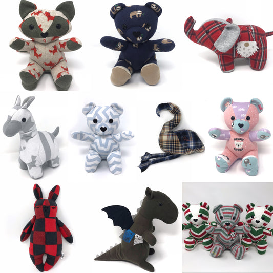 keepsake and memorial stuffed animals