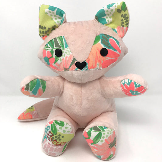 baby blanket fox keepsake