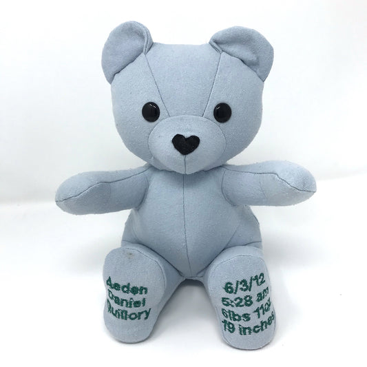 baby blanket keepsake bear