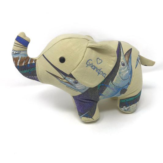 memorial elephant stuffed animal