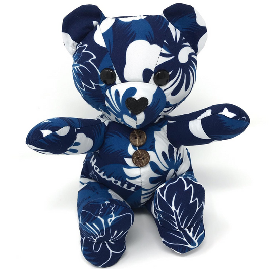 Hawaiian Shirt Memorial Bear