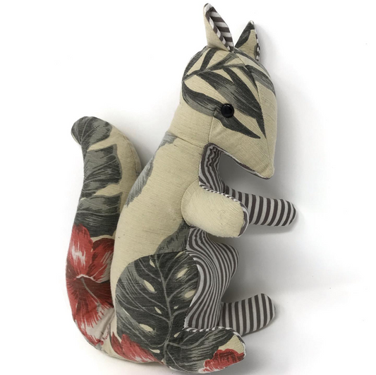 Memory Squirrel made from Adult Shirts
