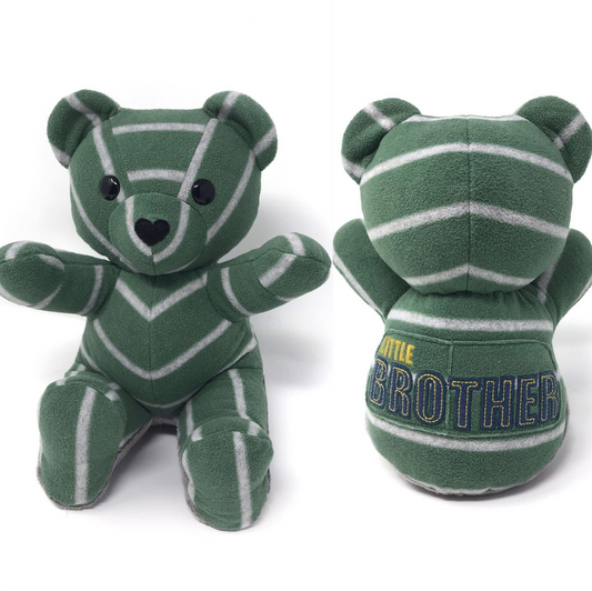 little brother baby keepsake teddy bear