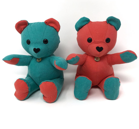 a pair of memory bears