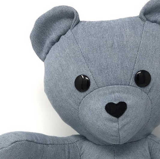 memory bear made from a shirt