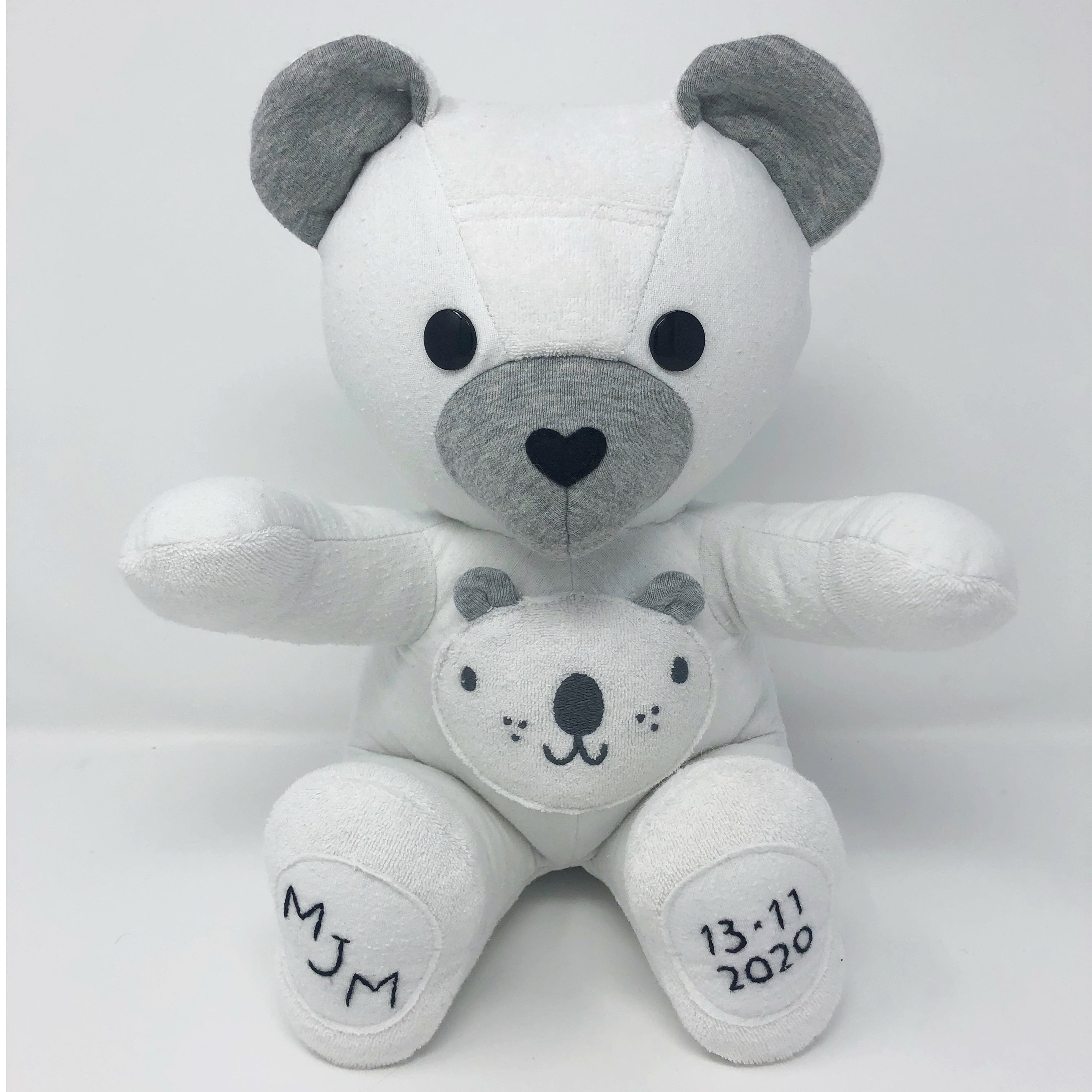 Adorable Baby Blanket Keepsake Bear Nestling Keepsakes