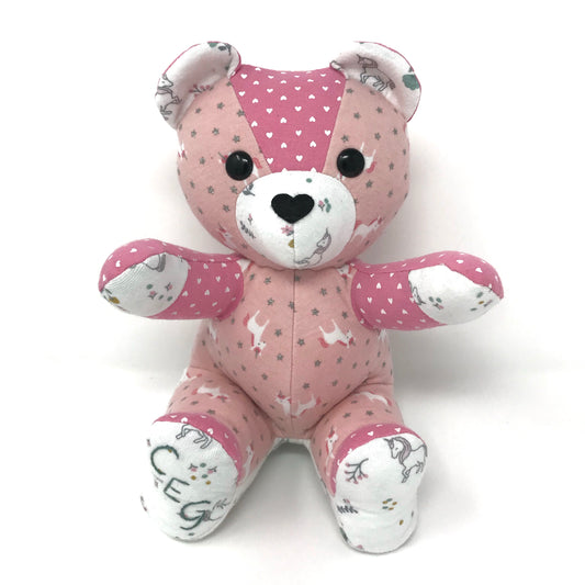 baby clothes keepsake bear