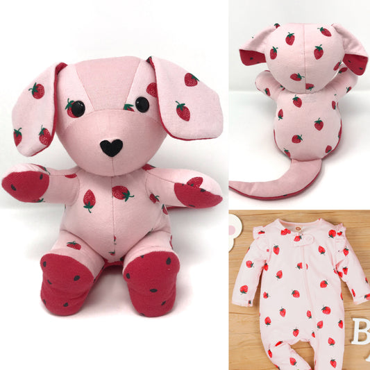 baby clothes keepsake puppy