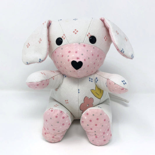 vintage baby quilt memory puppy