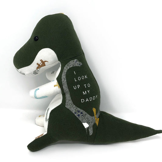 t-rex baby keepsake stuffy