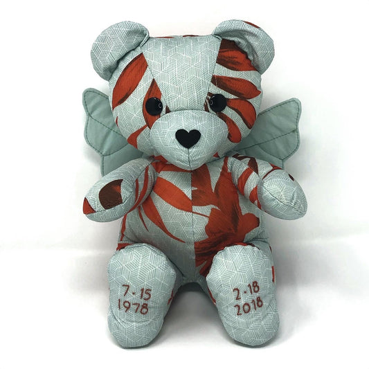 memorial angel teddy bear