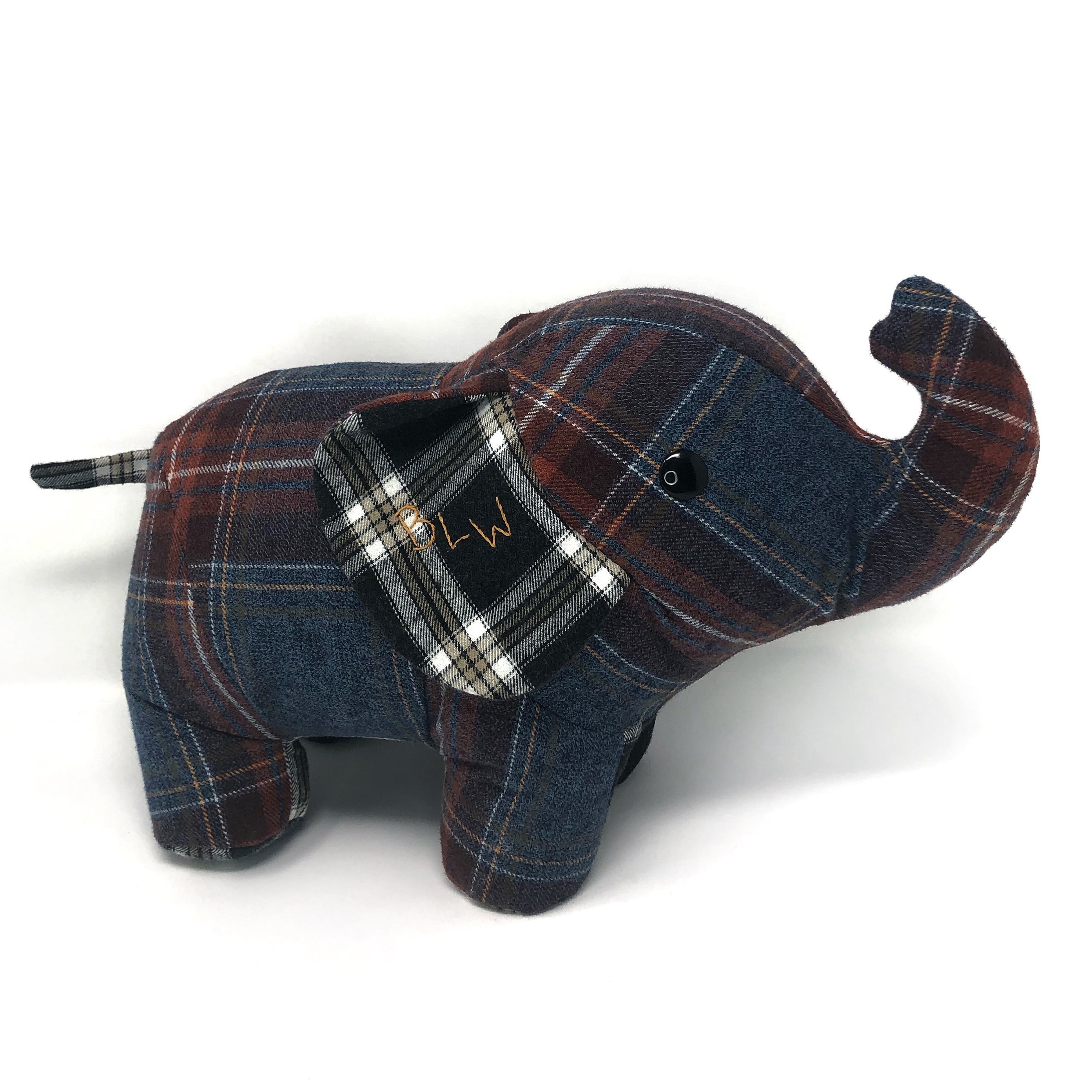 Memorial Elephant Stuffed Animal Nestling Keepsakes