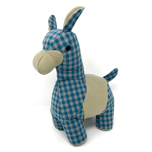 memory llama made from shirts