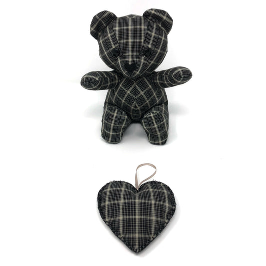 Memorial Teddy Bear and Ornaments
