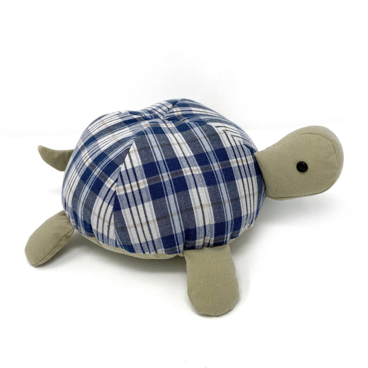 memory turtle made from shirts