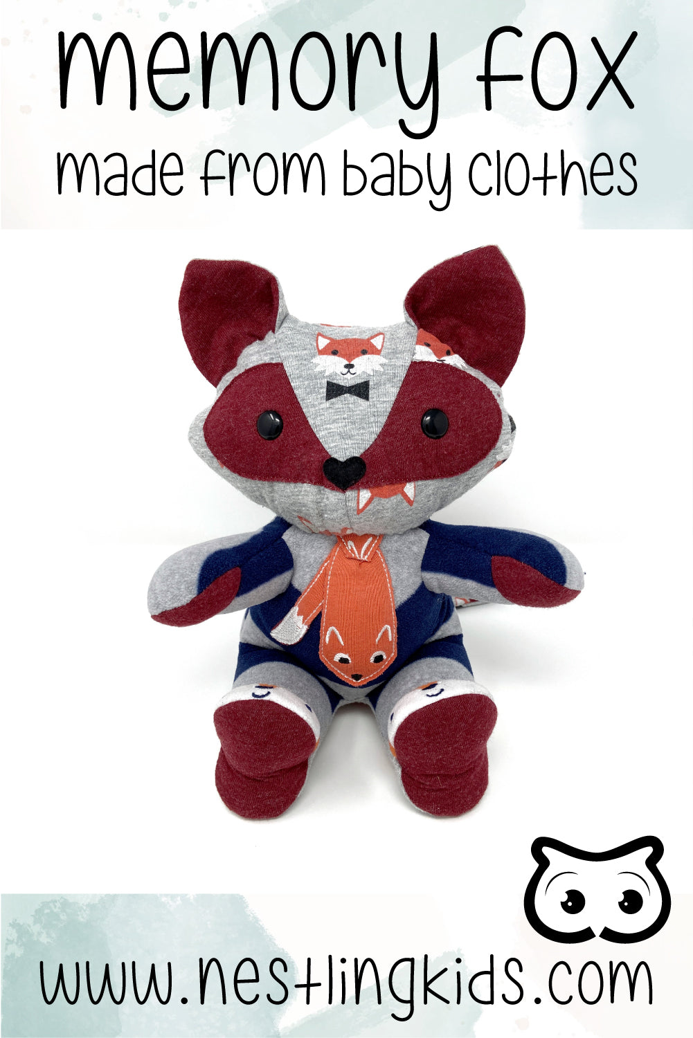 Baby Clothes Keepsake Fox Nestling Keepsakes