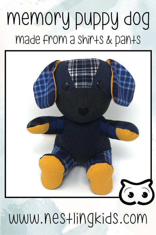 adult clothing memory puppy dog