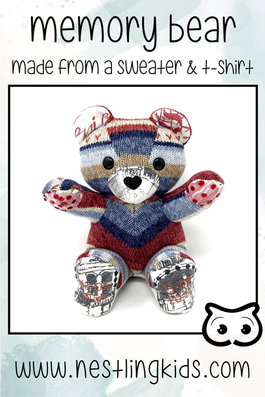 sweater memory bear