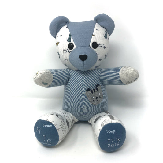 weighted baby keepsake bear