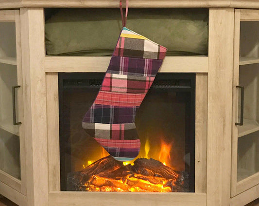 Quilted Keepsake Christmas Stocking