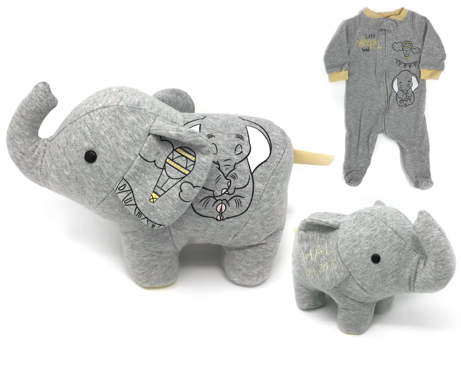 Keepsake Memory Elephant Nestling Kids Keepsakes