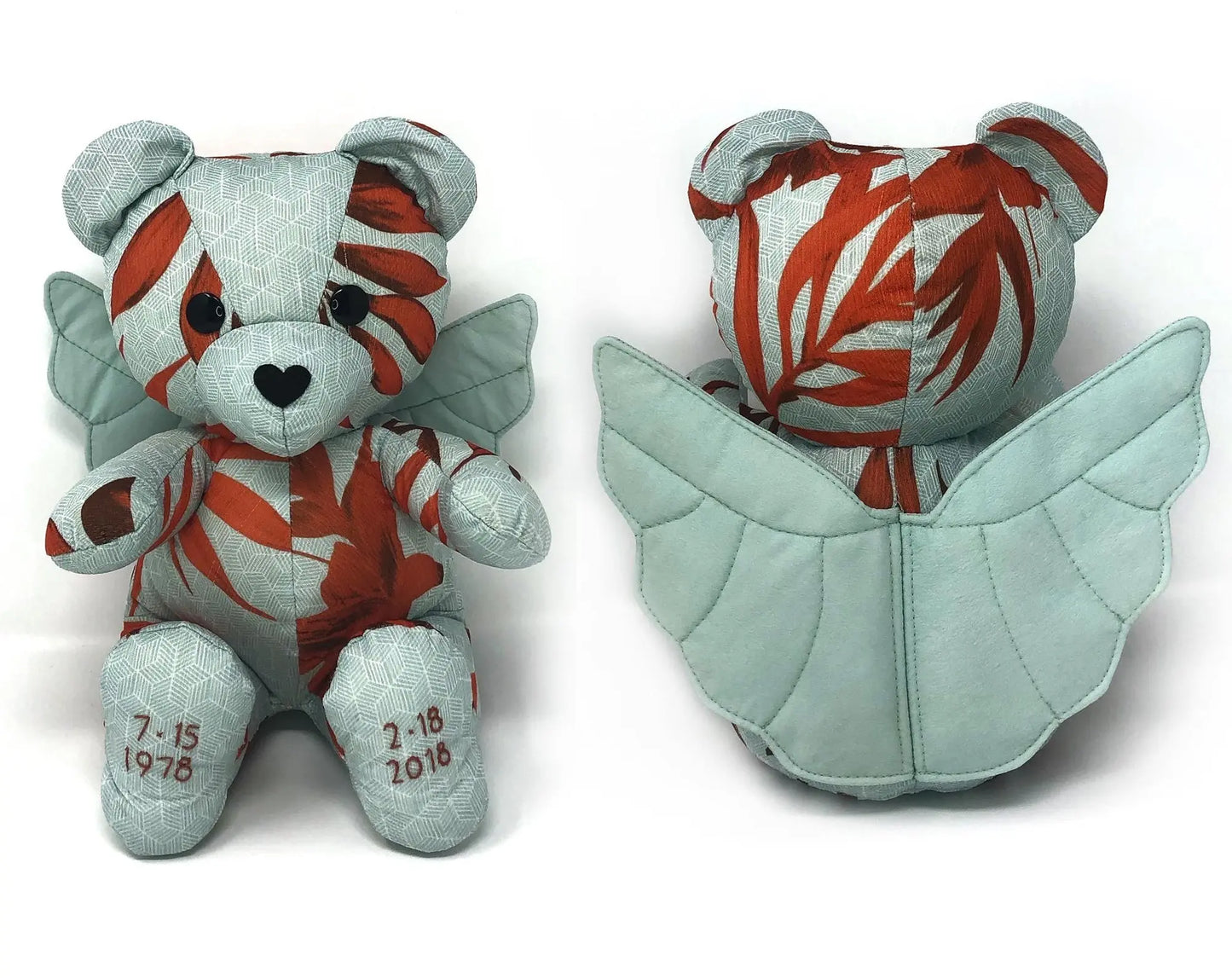 Memorial Angel Teddy Bear Nestling Kids Keepsakes