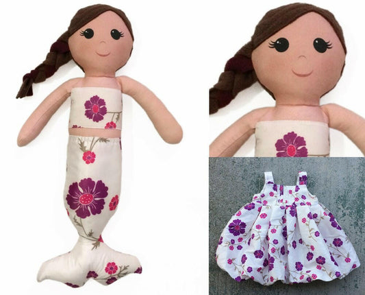 Mermaid Keepsake Memory Doll Nestling Kids Keepsakes