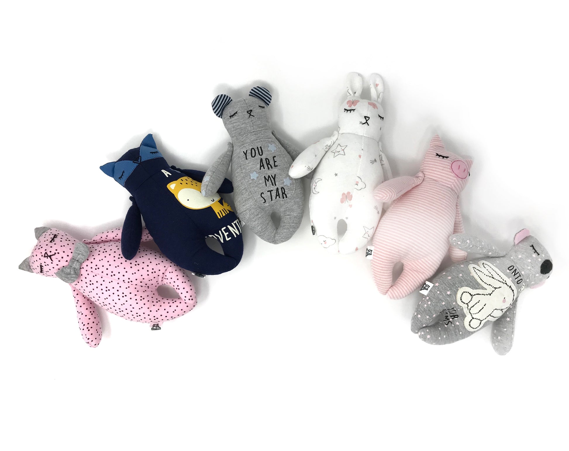 Tiny Baby Keepsake Fox Nestling Kids Keepsakes