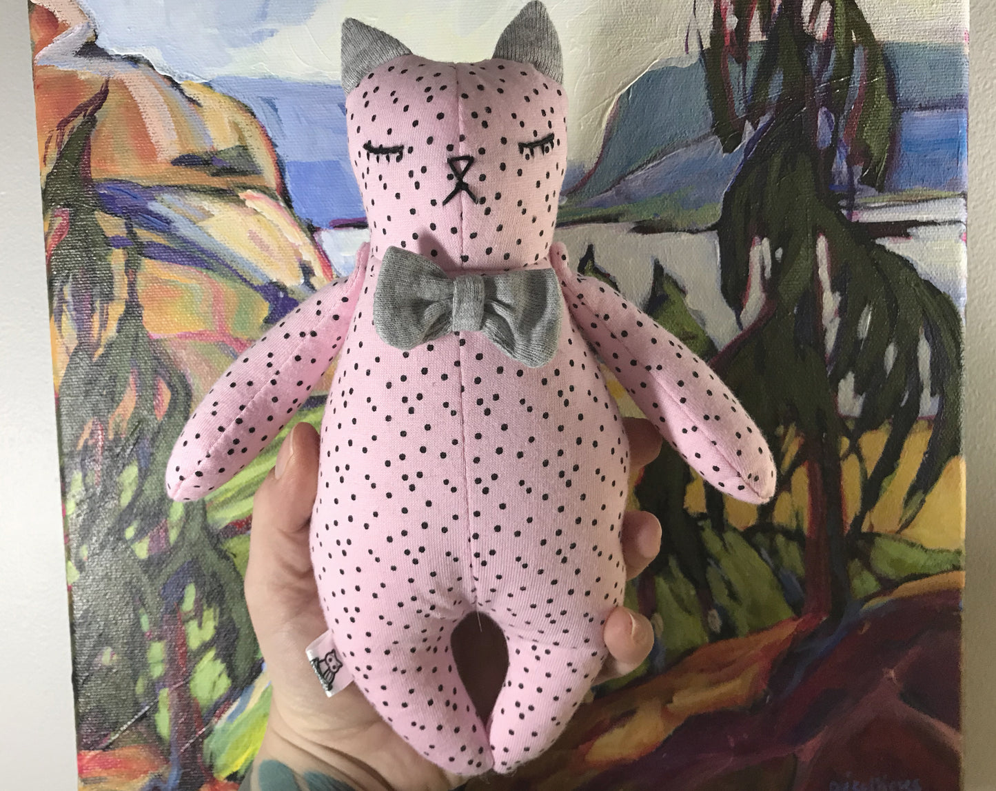 Keepsake Tiny Sleepy Kitty Cat Nestling Kids Keepsakes