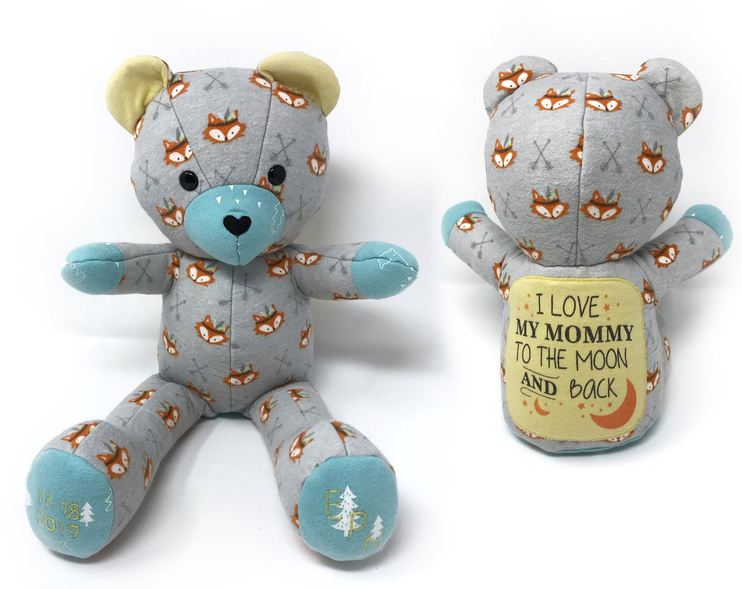 Keepsake Birth Weight Teddy Bear Nestling Kids Keepsakes