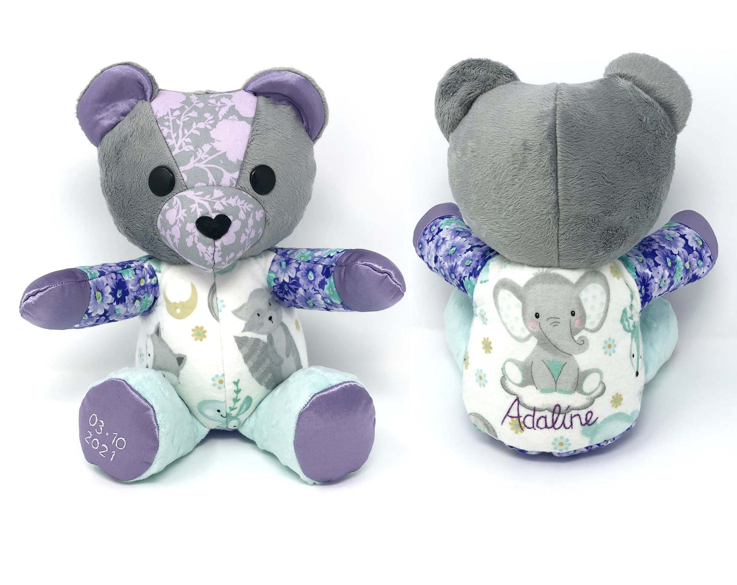 Keepsake Birth Weight Teddy Bear Nestling Kids Keepsakes