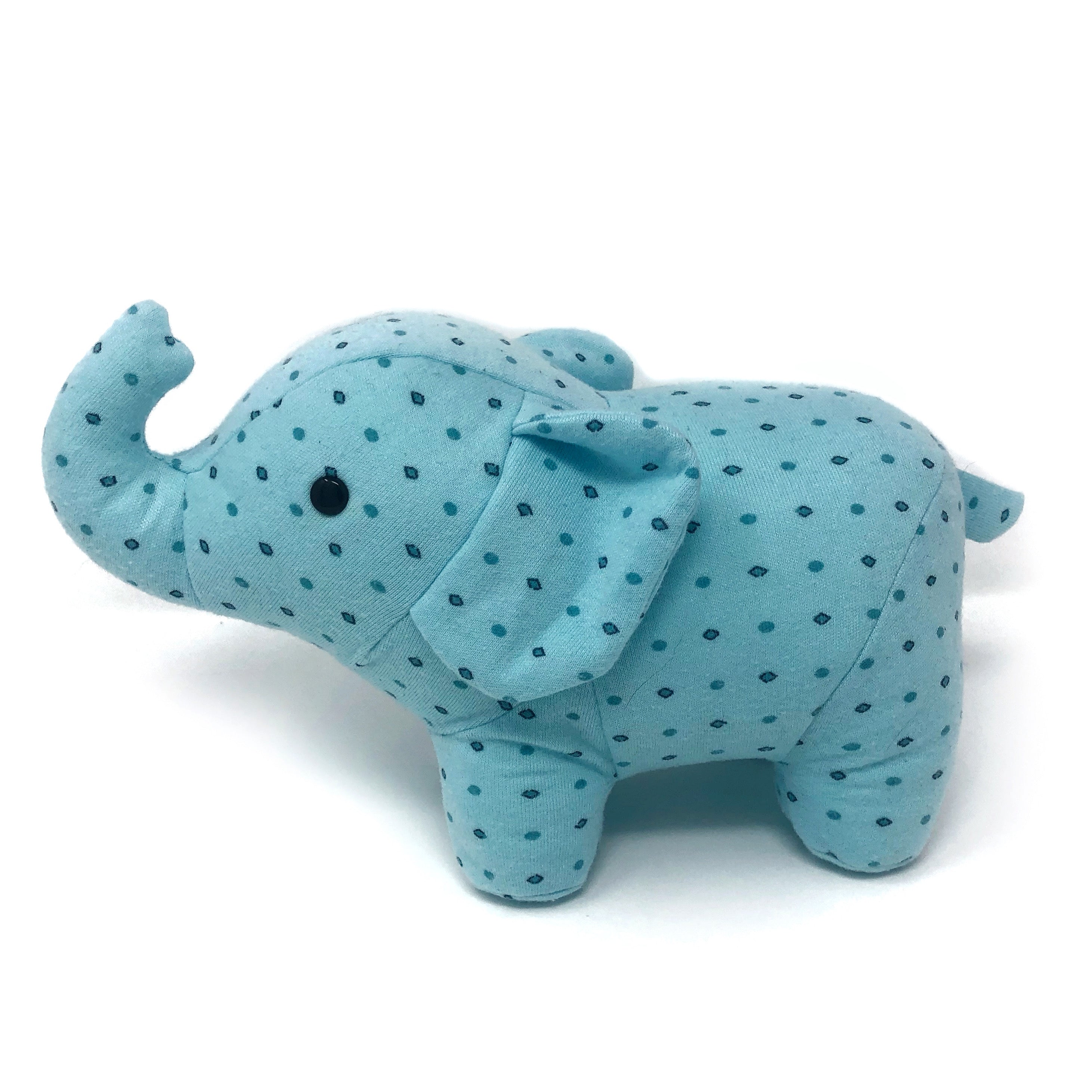 Memorial Elephant Made from Pyjamas Nestling Keepsakes