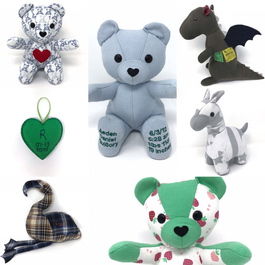 memory bears for the holidays