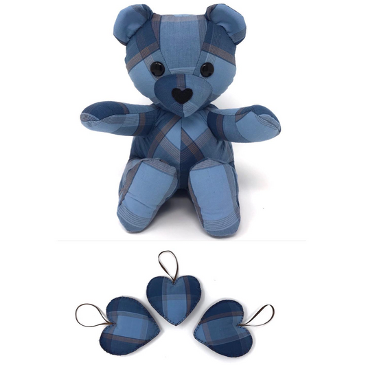 Memorial Teddy Bear with Ornaments