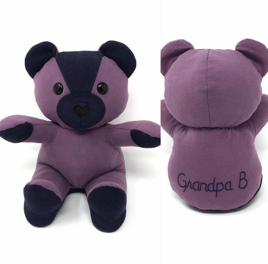 Memory Bear made from Grandpa's Shirts