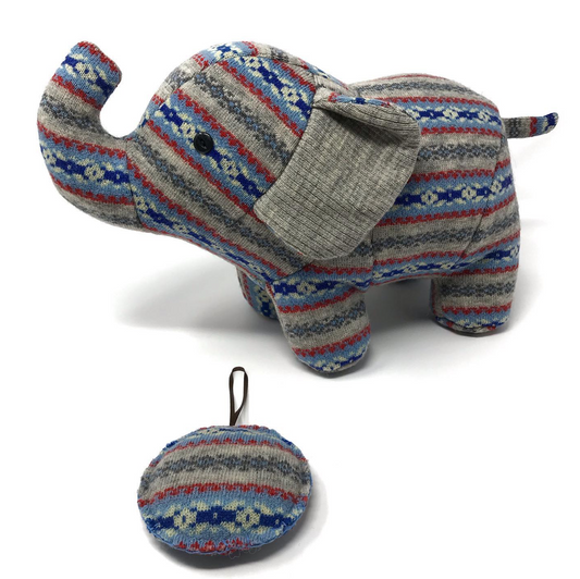 Memory Elephant made from a Sweater