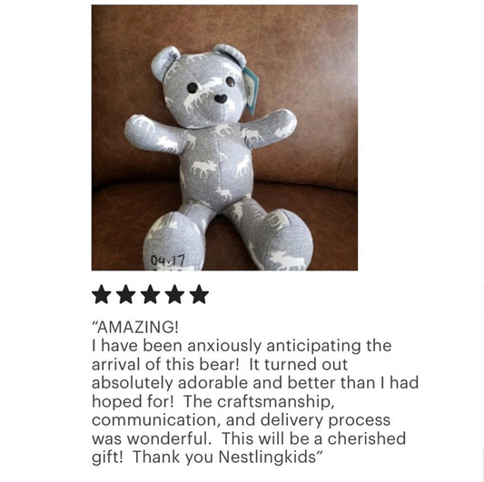 Birth Weight Memory Bear Review