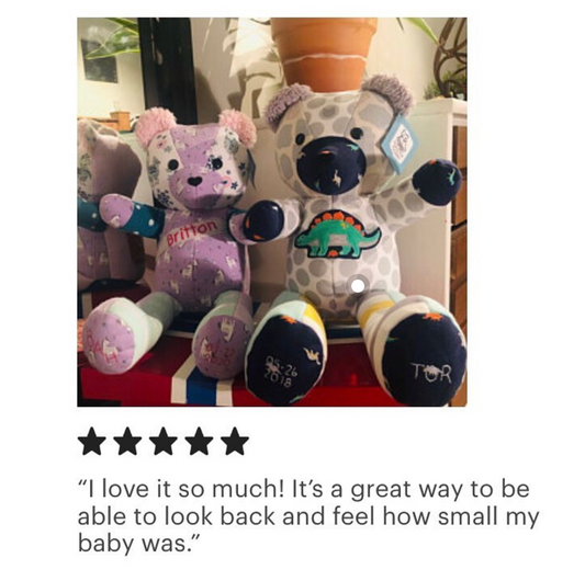 Lovely Reviews of Our Keepsakes