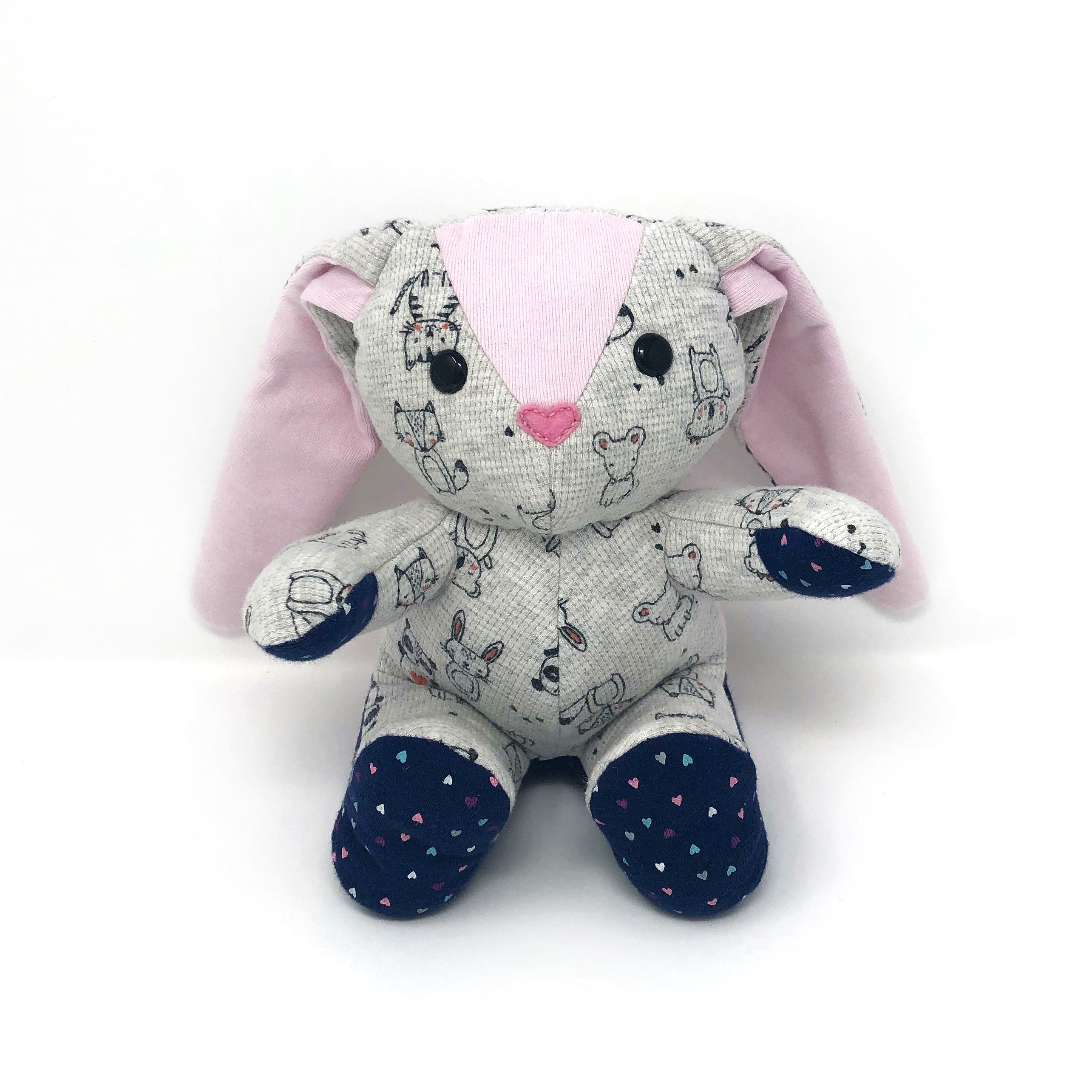 Baby Clothes Memory Bunny Nestling Keepsakes