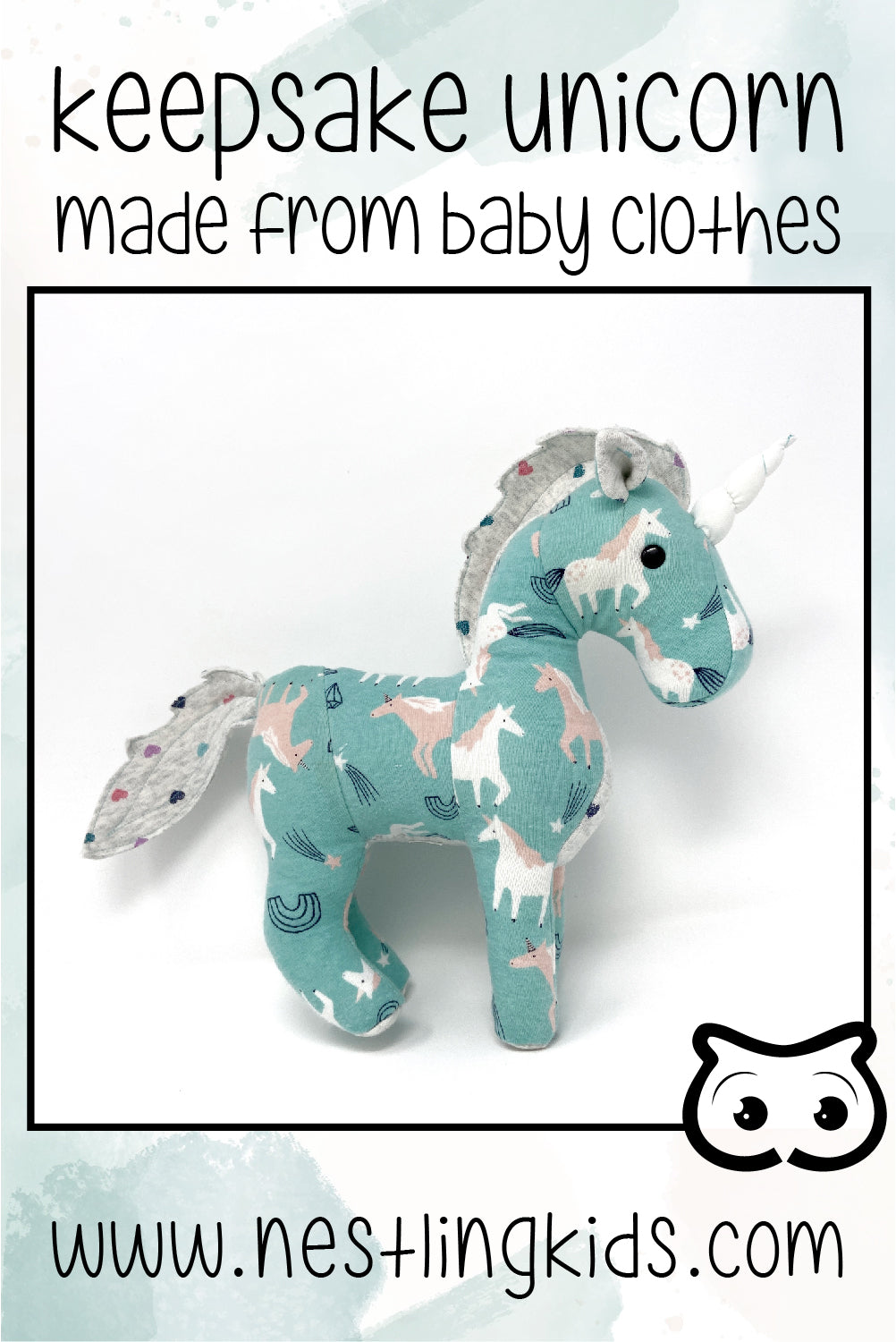 Baby Keepsake Unicorn – Nestling Keepsakes
