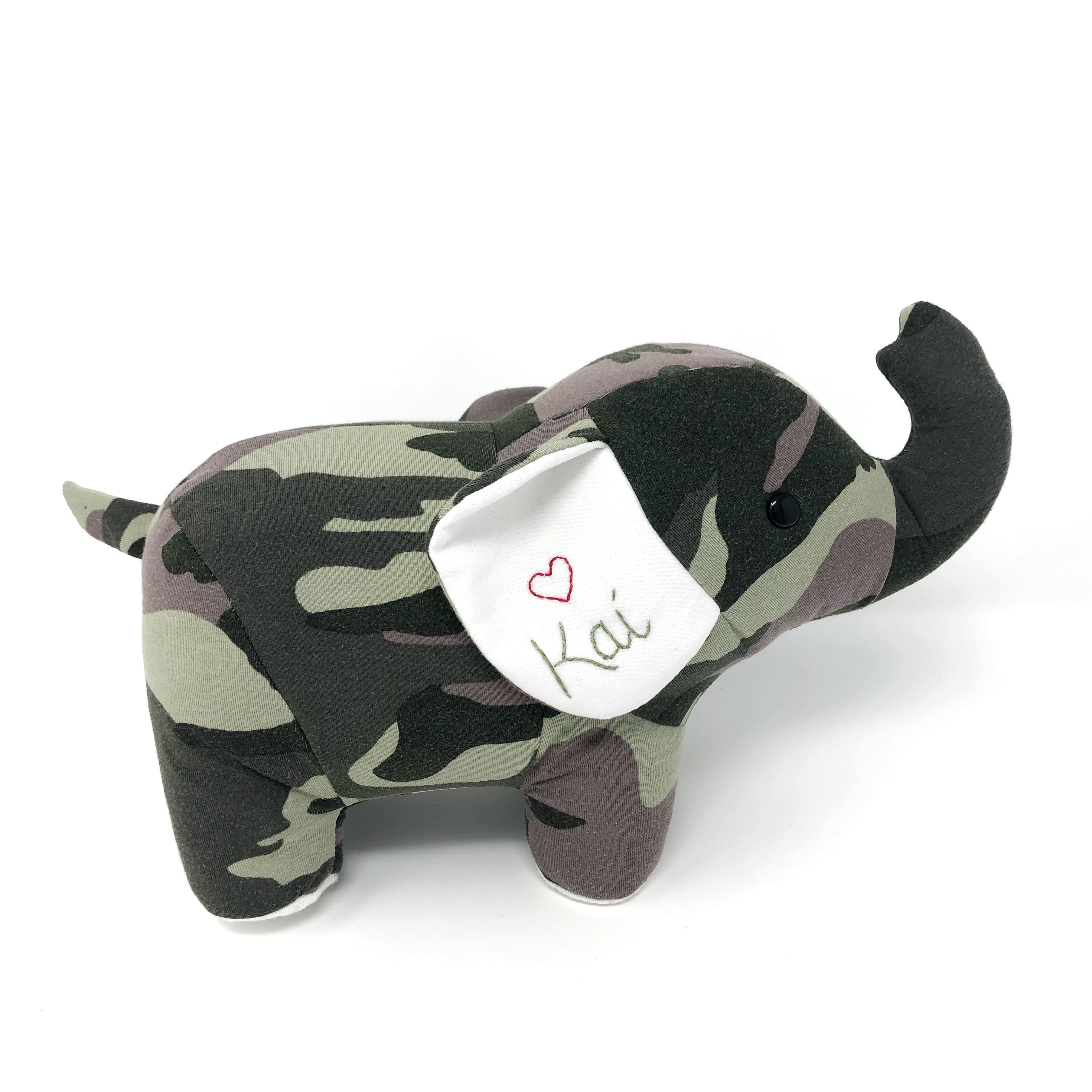 Baby Memorial Elephant Nestling Keepsakes