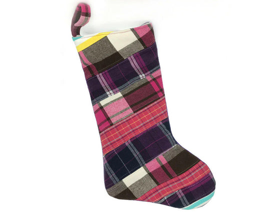 Quilted Keepsake Christmas Stocking